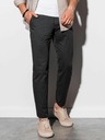 Ombre Clothing Černé pánské chino kalhoty Ombre Clothing