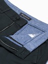Ombre Clothing Černé pánské chino kalhoty Ombre Clothing