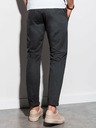 Ombre Clothing Černé pánské chino kalhoty Ombre Clothing