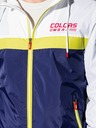Ombre Clothing Modro-bílá pánská jarní bunda Ombre Clothing C438