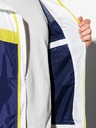 Ombre Clothing Modro-bílá pánská jarní bunda Ombre Clothing C438
