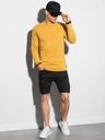 Ombre Clothing Hořčicové pánské basic tričko Ombre Clothing
