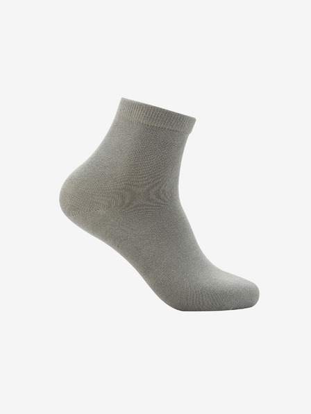 ALPINE PRO Šedé unisex ponožky - 2 páry ALPINE PRO 2ULIANO