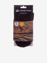 ALPINE PRO Černé unisex ponožky - 2 páry ALPINE PRO 2ULIANO
