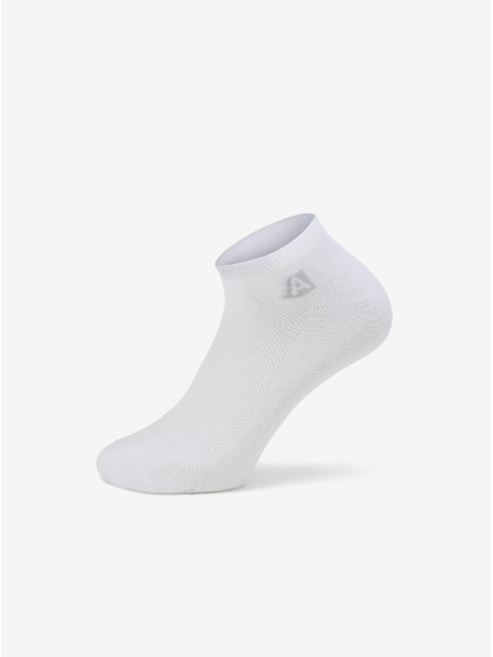 ALPINE PRO Unisex ponožky coolmax ALPINE PRO RED DEER bílá
