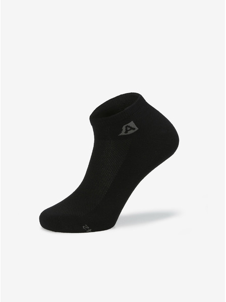 ALPINE PRO Unisex ponožky coolmax ALPINE PRO RED DEER černá