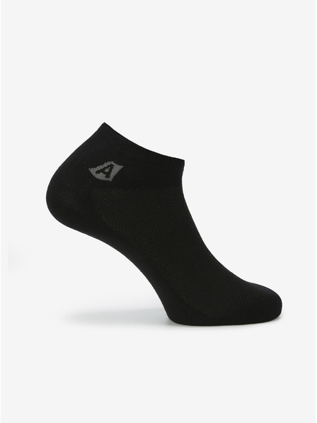 ALPINE PRO Unisex ponožky coolmax ALPINE PRO RED DEER černá