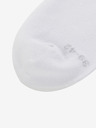 ALPINE PRO Sada tří párů unisex ponožek v bílé barvě ALPINE PRO 3UNICO