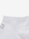 ALPINE PRO Sada tří párů unisex ponožek v bílé barvě ALPINE PRO 3UNICO