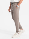 Ombre Clothing Šedé pánské tepláky Ombre Clothing Ottoman