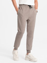 Ombre Clothing Šedé pánské tepláky Ombre Clothing Ottoman