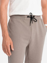 Ombre Clothing Šedé pánské tepláky Ombre Clothing Ottoman