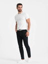 Ombre Clothing Bílé pánské basic tričko Ombre Clothing