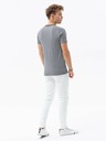 Ombre Clothing Šedé pánské tričko Ombre Clothing