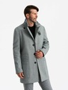 Ombre Clothing Pánský jednořadý kabát Ombre Clothing
