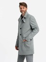 Ombre Clothing Pánský jednořadý kabát Ombre Clothing