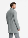 Ombre Clothing Pánský jednořadý kabát Ombre Clothing