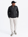 Ombre Clothing Pánská prošívaná bunda bomber Ombre Clothing