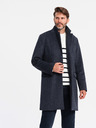 Ombre Clothing Pánský rozepínací kabát z vlněné směsi Ombre Clothing V2 OM-COWC-0121