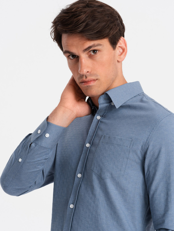 Ombre Clothing Pánská košile Ombre Clothing SLIM FIT OM-SHCS-0174