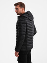 Ombre Clothing Lehce zateplená pánská prošívaná bunda Ombre Clothing
