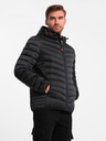 Ombre Clothing Lehce zateplená pánská prošívaná bunda Ombre Clothing