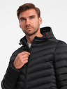 Ombre Clothing Lehce zateplená pánská prošívaná bunda Ombre Clothing