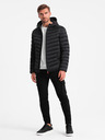 Ombre Clothing Lehce zateplená pánská prošívaná bunda Ombre Clothing