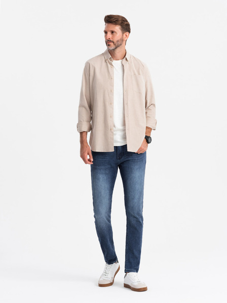 Ombre Clothing Pánské slim džíny Ombre Clothing
