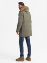 Ombre Clothing Pánská dlouhá bunda parka Ombre Clothing