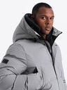 Ombre Clothing Pánská outdoorová dlouhá bunda parka Ombre Clothing