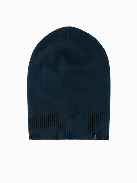 Ombre Clothing Pánská zimní čepice z bavlněného úpletu Ombre Clothing