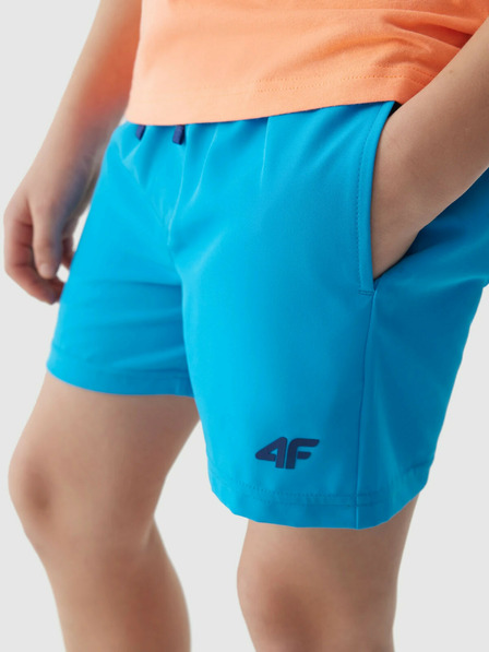 4F Chlapecké plážové šortky typu boardshorts 4F - modré