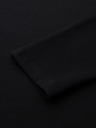 Ombre Clothing Pánské tričko SLIM FIT s dlouhým rukávem, elastanem a potiskem černá Ombre Clothing