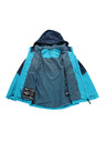ALPINE PRO Dětská bunda s ptx membránou ALPINE PRO NOREMO 2 modrá