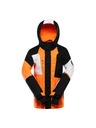 ALPINE PRO Dětská lyžařská bunda s membránou ptx snow ALPINE PRO DEARO neon shocking orange
