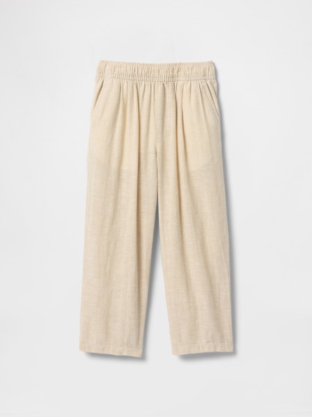 GAP Baby lněné kalhoty GAP