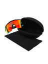 Horsefeathers Cyklistické brýle Recoil - matt black/mirror red HORSEFEATHERS