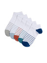Marks & Spencer 5 párů pruhovaných krátkých ponožek Trainer Liners™ s technologií Cool & Fresh™ Marks & Spencer