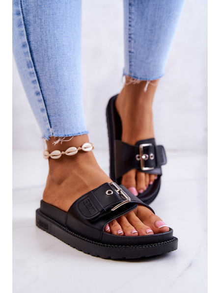 BIG STAR SHOES Dámské pantofle Big Star Black