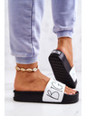 BIG STAR SHOES Dámské pantofle Big Star Black and White