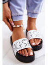 BIG STAR SHOES Dámské pantofle Big Star Black and White