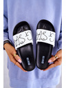 BIG STAR SHOES Dámské pantofle Big Star Black and White