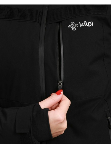 Kilpi Dámská lyžařská bunda Kilpi VALERA-W Černá