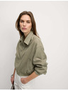 Marks & Spencer Semišová uvolněná bunda Harrington Marks & Spencer hnědá