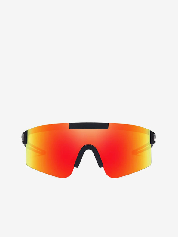 VEYREY Oranžové unisex polarizační sportovní sluneční brýle VeyRey Tarik