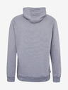 Ombre Clothing Šedá pánská basic mikina s kapucí Ombre Clothing