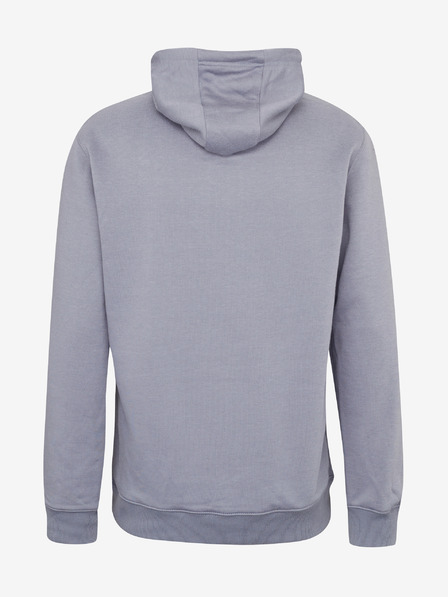 Ombre Clothing Šedá pánská basic mikina s kapucí Ombre Clothing