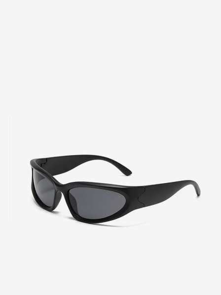 VEYREY Černé unisex sportovní sluneční brýle VeyRey Steampunk Yolzalgil