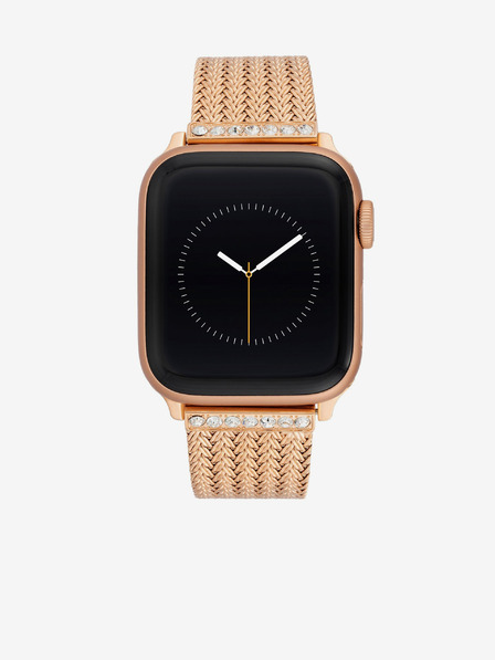 Anne Klein Řemínek pro hodinky Apple Watch ve zlaté barvě Anne Klein